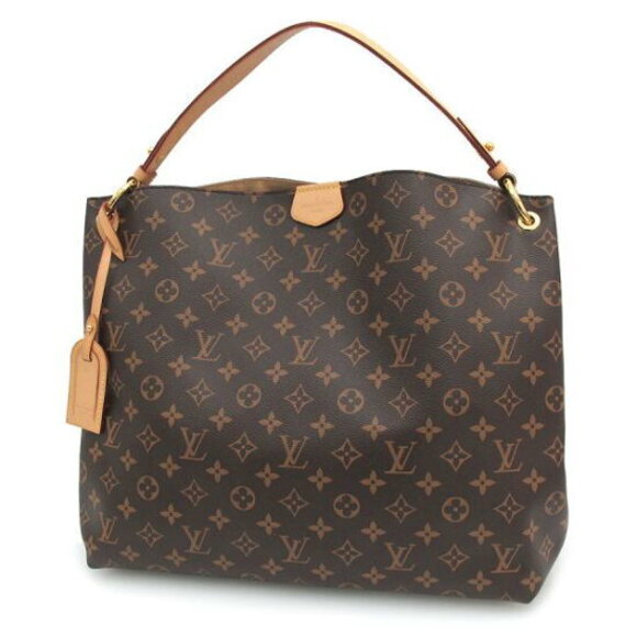 Louis Vuitton Handbags - Louis Vuitton Monogram Graceful Shoulder Bag Brown Pivoine Canvas